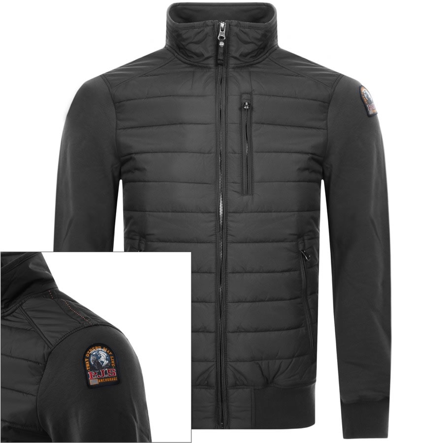 Alternative Image for ProductParajumpers Elliot Full Zip Sweatshirt Black1